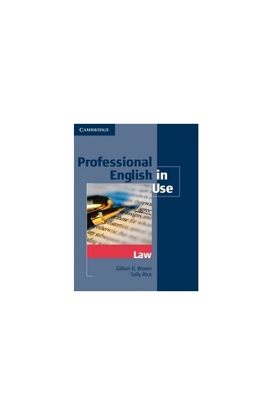Professional English in Use Law + CD