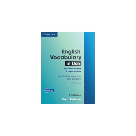 English Vocabulary in Use: Pre-intermediate and Intermediate: Third Edition + CD 
