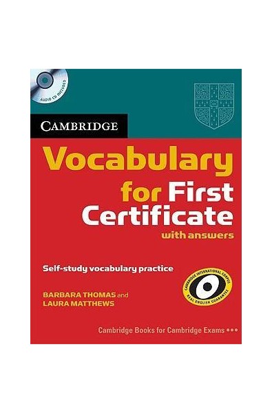 Cambridge Vocabulary for First Certificate + CD