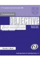 Objective First Certificate: Teacher's Book - Second Edition + CD