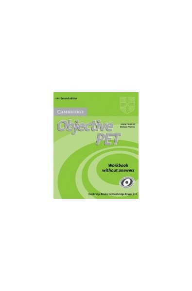 Objective PET Second edition: Workbook without Answers + CD