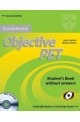 Objective PET Second edition: Student's Book without Answers + CD