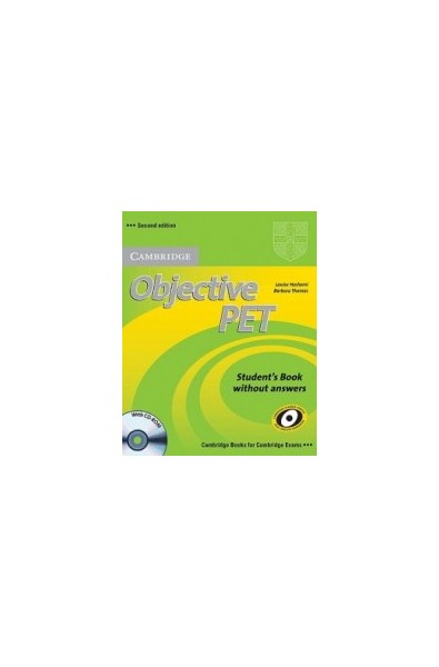 Objective PET Second edition: Student's Book without Answers + CD