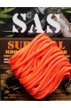 Наръчник SAS Survival Guide + паракорд въже
