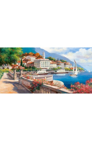 Copy of: "Idyllic Landscape of the Lake Como"