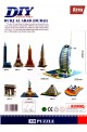 Burj Al Arab - Dubai -  3D Puzzle Model Children DIY Toys