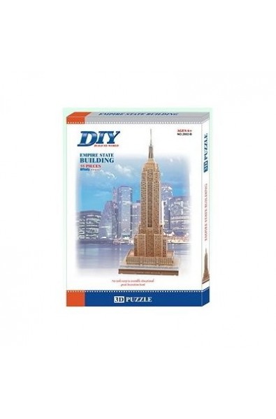Empire State Building Educational 3d Puzzle Model