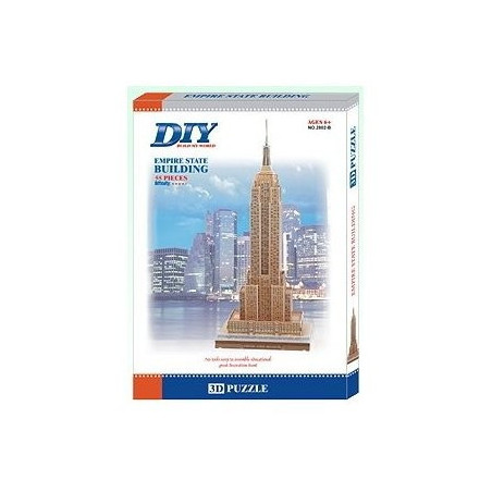Empire State Building Educational 3d Puzzle Model