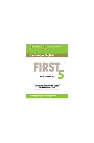 Cambridge First Certificate in English for updated exam 5: