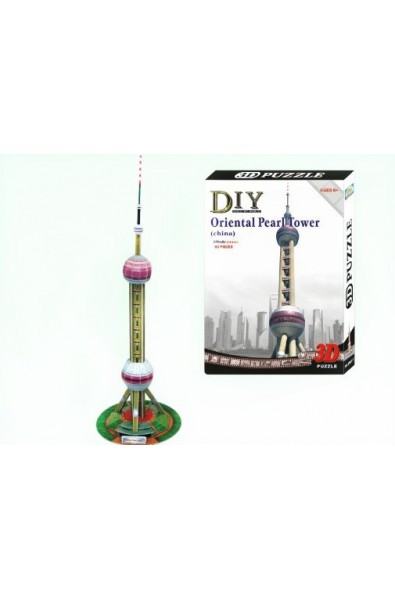 Oriental Pearl Tower - 3D Пъзел