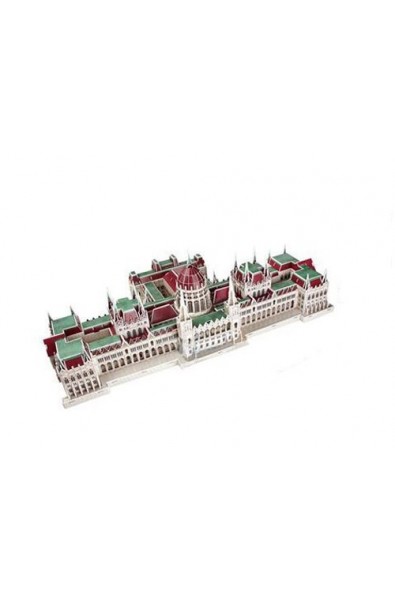 Hungarian Parlament Building - 3D Пъзел