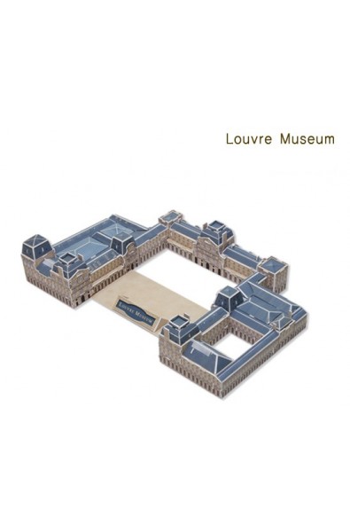 Louvre Museum - 3D Пъзел