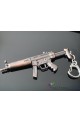 CF Cross Fire MP5 MP-5 Automatic rifle Submachine Metal Gun Model Keychain T2