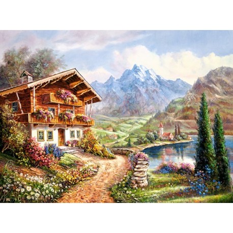 Планински дом - 2000 елемента