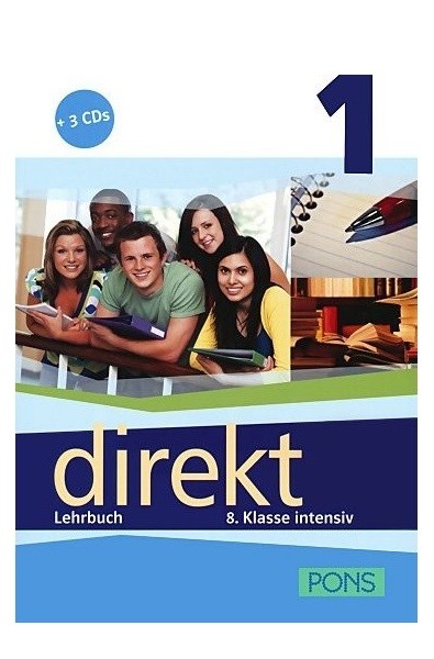 Direkt - ниво 1 (A1 - A2): Учебник за 8. клас + 3 CD Учебна система по немски език