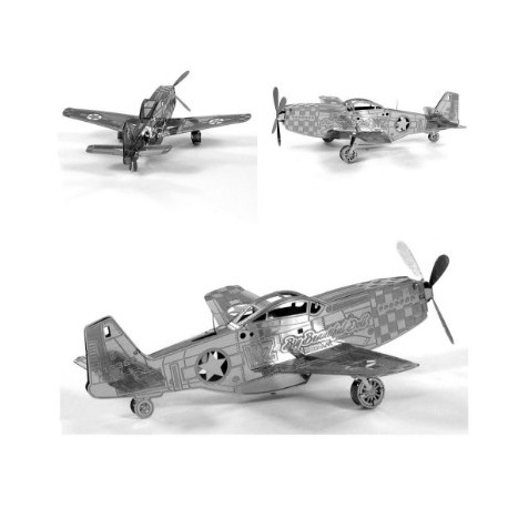 3D нано пъзел, самолет "P-51 Mustang"