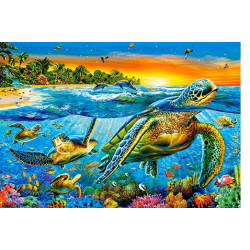 UNDERWATER TURTLES