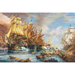 BATTLE AT THE SEA