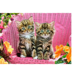 KITTENS ON GARDEN CHAIR 120 елемента