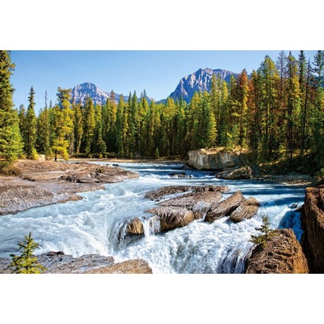 Пъзел - Athabasca River, Jasper National Park, Canada