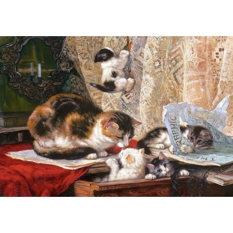 Пъзел - Up To No Good, Henriette Ronner-Knip