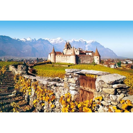 Пъзел - Aigle Castle, Switzerland