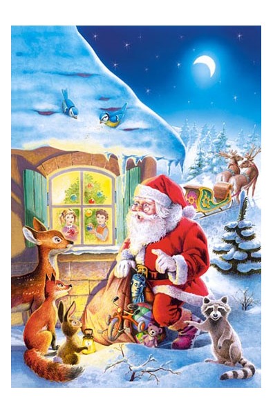 Пъзел - Santa Claus is coming...
