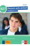 Deutsch echt einfach für Bulgarien - A2.1 - Kursbuch - Учебник по немски език за 8. клас (неинтензивно изучаване)