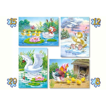 Четири пъзела: Грозното патенце