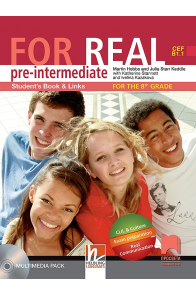 For Real - B1.1: Учебник по английски език за 8. клас + CD-ROM По учебната програма за 2018/2019 г.