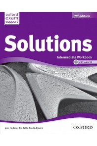 Тетрадка по английски език Solutions 2E Intermediate WB & CD PK