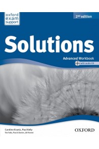 Тетрадка по английски език Solutions 2E Advanced WB & CD PK