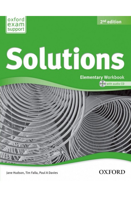 Тетрадка по английски език Solutions 2E Elementary WB & CD Pack