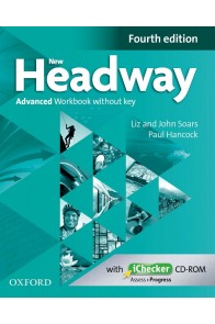 Тетрадка по английски език Headway 4E Advanced WB without key & Icheck PK