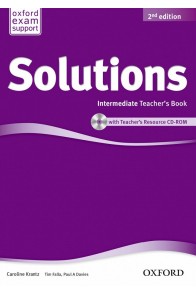 Solutions 2E Intermediate Teachers Book & CD - ROM Pack