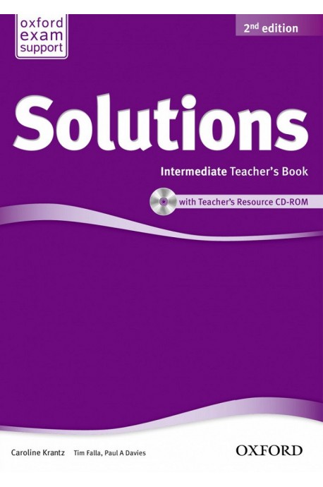Solutions 2E Intermediate Teachers Book & CD - ROM Pack