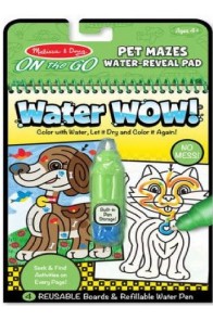 Книжка за оцветяване Вода УАУ! - Лабиринти - Water Wow - Labyrinth - Melissa & Doug
