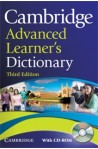 Cambridge Advanced Learner's Dictionary + CD-ROM Third Edition 
