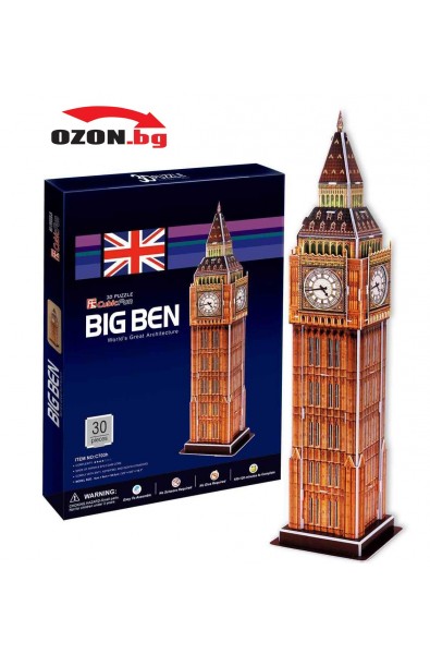 The Big Ben (England) 3D Пъзел