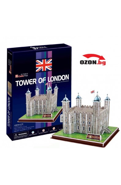 Tower of London (England) 3D Пъзел