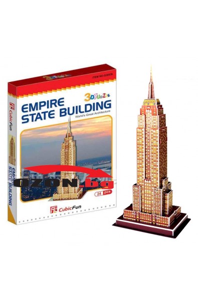 Триизмерен 3D пъзел Empire State Building 