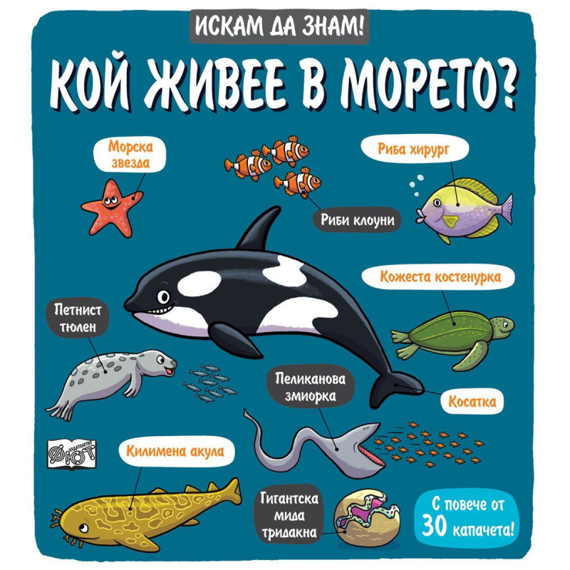 Искам да знам!: Кой живее в морето?
