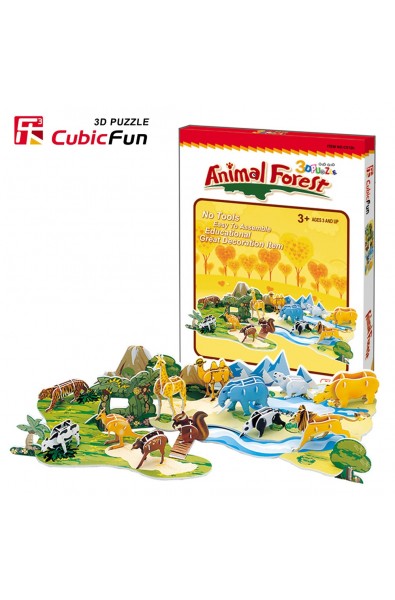 Animal Forest 3D Пъзел