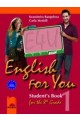 English for You 1: Учебник по английски език за 8. клас
