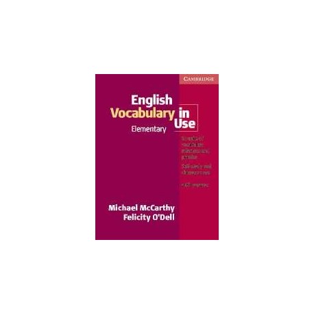 English Vocabulary in Use Elementary, Book with Answers