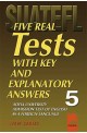 Five Practice Tests: Тестове по английски език за кандидат-студенти № 5