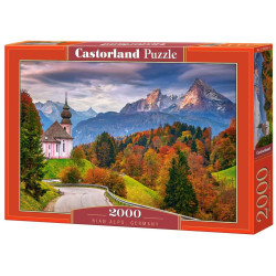 Пъзел Castorland от 2000 части - Алпи, Германия