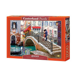 Пъзел Castorland от 2000 части - Мост във Венеция