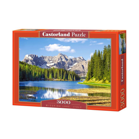 Пъзел Castorland от 3000 части - Езеро в Италия