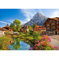 Пъзел Castorland от 500 части - Кандерстег, Швейцария